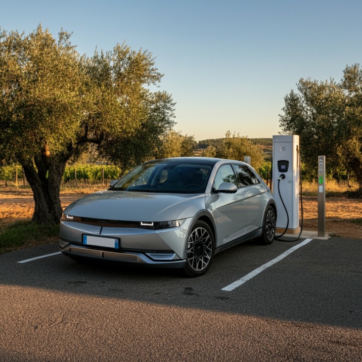 smart ev zonne-oplader