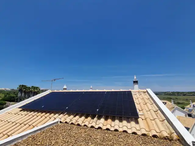 Sonnenkollektoren in Portugal