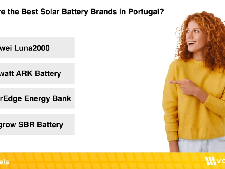 Best solar batteries in Portugal