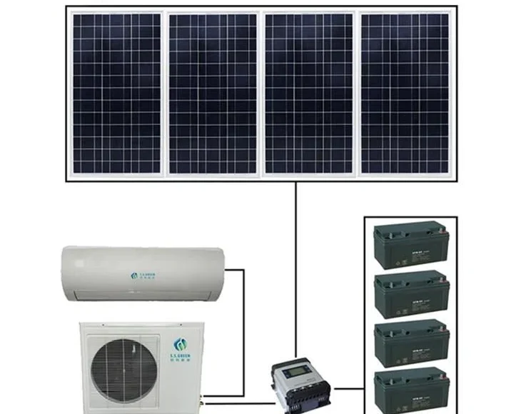 air conditioner with solar panels