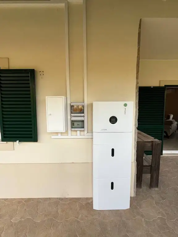 armazenamento de baterias solares